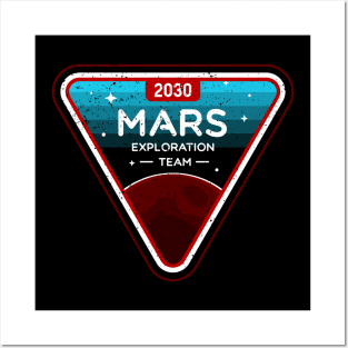 2030 Mars Exploration Team Posters and Art